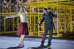 Die Soldaten at the Komische Oper: Marie (Susanne Elmark), Photo: Monika Rittershaus