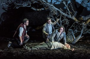 Gerald Finley, Alexander Vinogradov, John Osborn, Eric Halfvarson in Guillaume Tell © ROH/Clive Barda