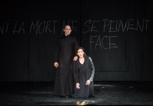 Stéphane Degout, Véronique Gens in Alceste at the Opéra de Paris. Photo: © Julien Benhamou 