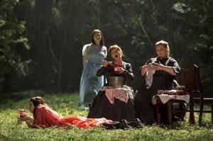 Karolina Gumos, Asmik Grigorian, Christiane Oertel, Margarita Nekrasova © Iko Freese | drama-berlin.de