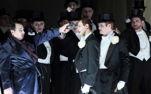 George Petean, Anatoly Sivko, Scott Conner, Chor der Bayerischen Staatsoper © Wilfried Hösl 