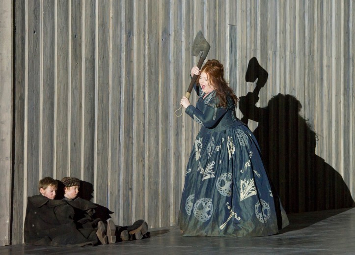'Norma' Opera performed by English National Opera at the London Coliseum, UK