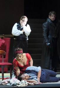 Ambrogio Maestri, Sondra Radvanovsky, Jorge de León, Kevin Conners © Wilfried Hösl