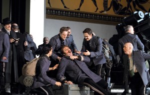 Matthew Rose & ensemble. Photo: © ROH/Catherine Ashmore