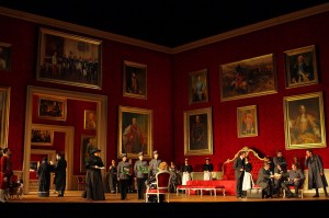 Ensemble in Act 1. Photo: © ROH/Catherine Ashmore